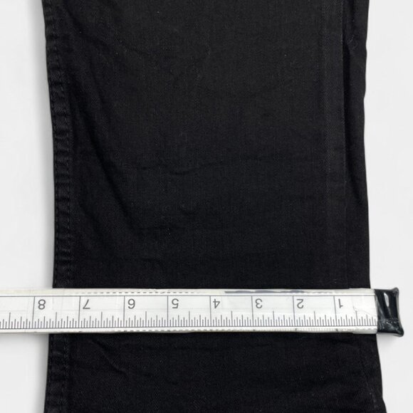 Levi's 511 Men's Straight Leg Black Denim Jeans Mid-Rise Slim Fit Actual 36x31 - Picture 10 of 15